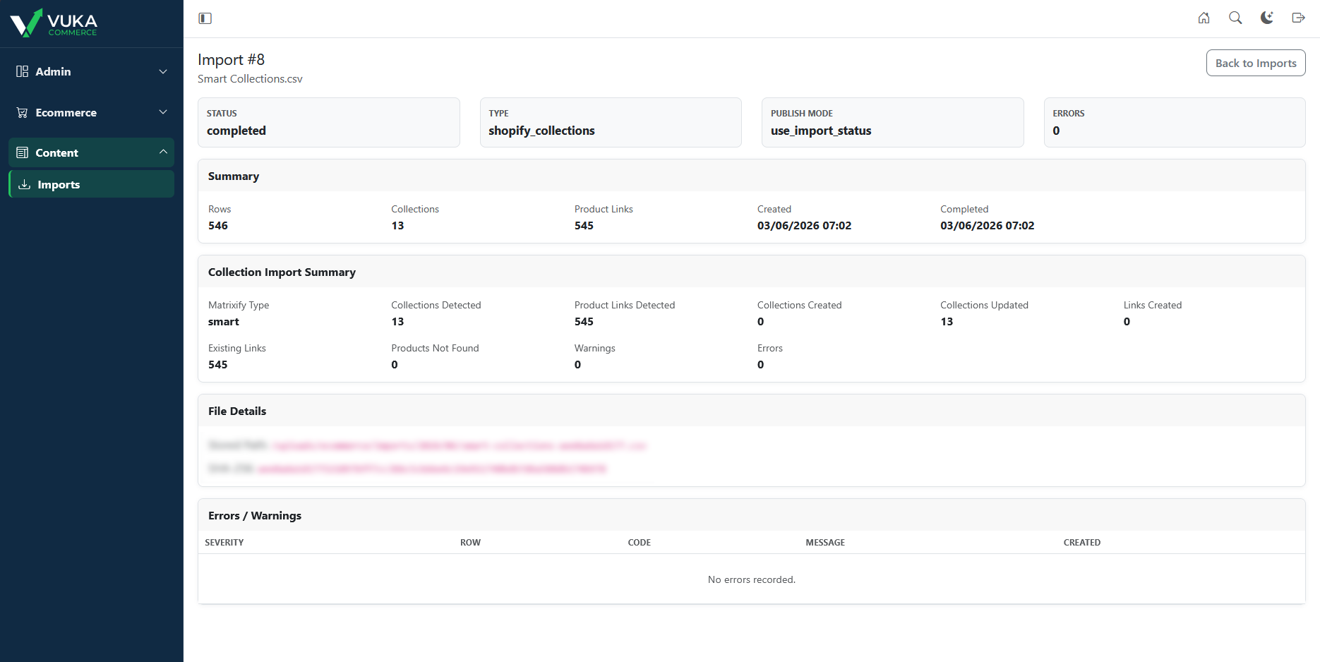 Migration Tools screenshot